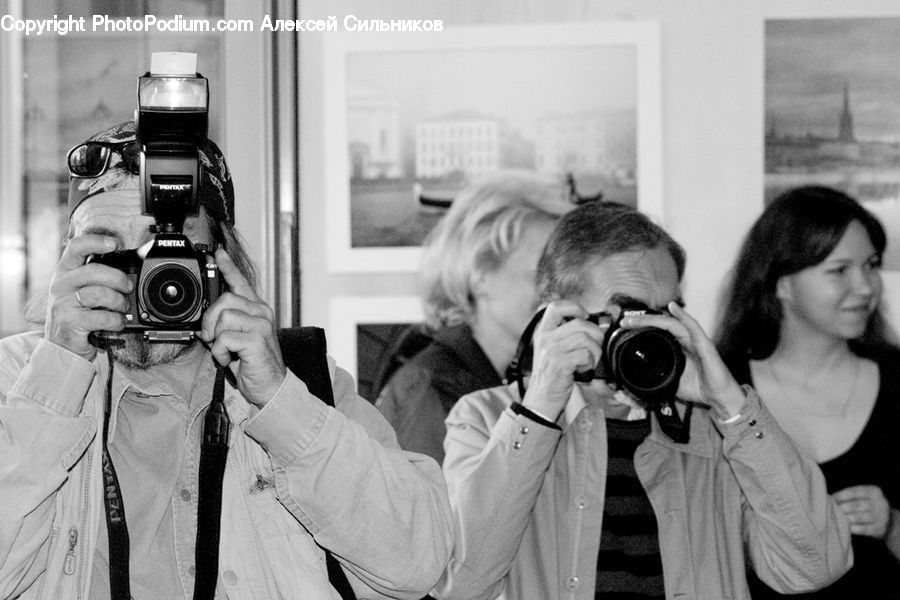 People, Person, Human, Photographer, Camera, Electronics, Portrait