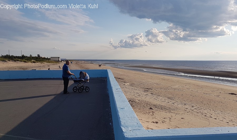 Bicycle, Bike, Vehicle, Beach, Coast