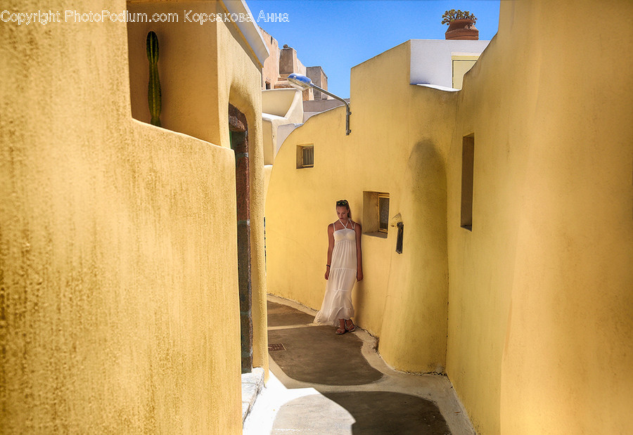 Alley, Alleyway, Road, Street, Town