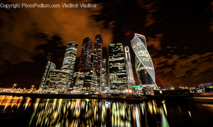 City, Downtown, Metropolis, Urban, Architecture