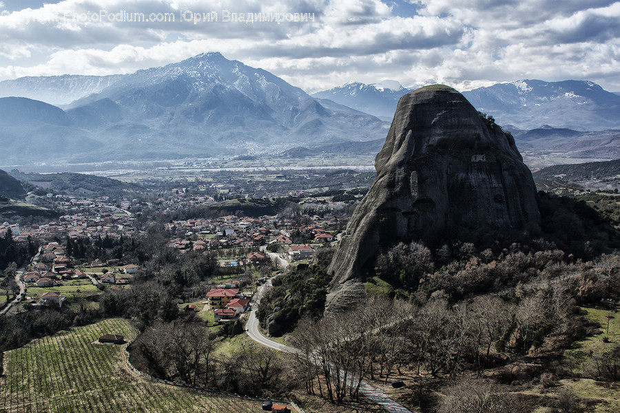 Crest, Mountain, Outdoors, Peak, Alps