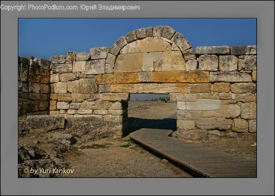 Ruins, Castle, Fort