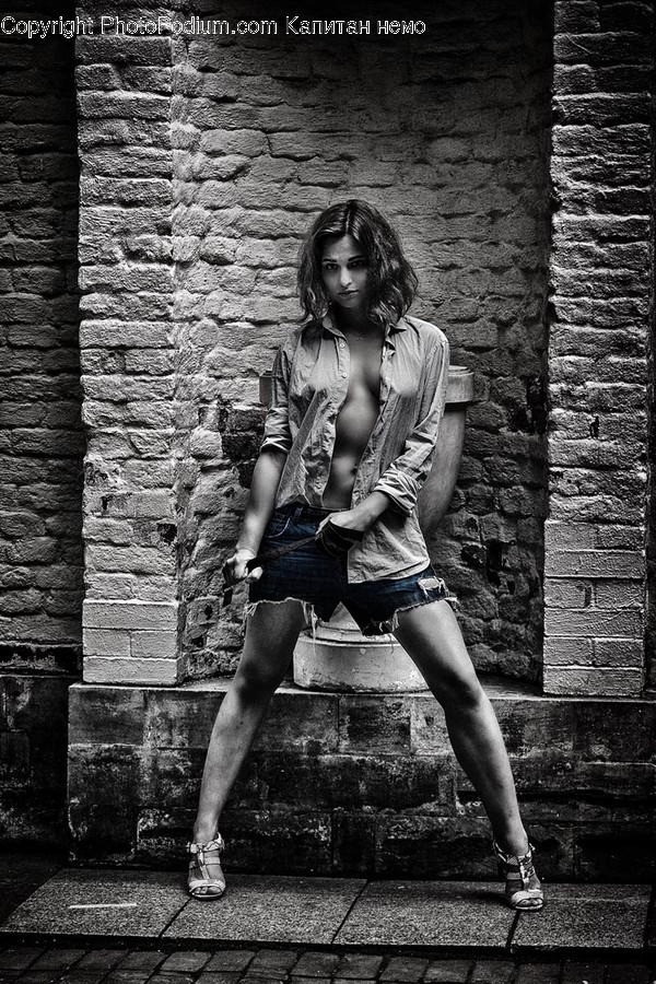 People, Person, Human, Brick, Female