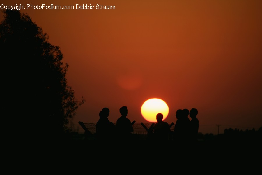 Dusk, Outdoors, Sky, Sunlight, Sunrise
