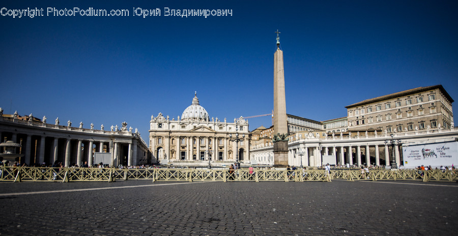 Column, Monument, Obelisk, Architecture, Castle