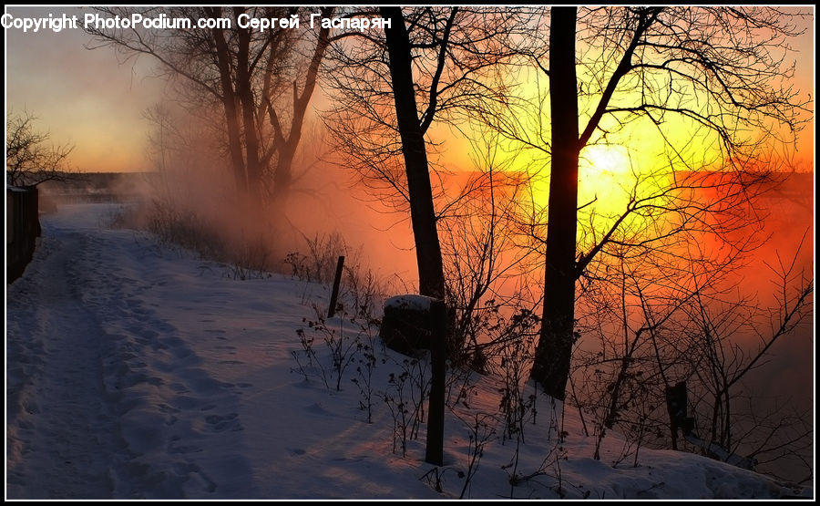 Dawn, Dusk, Sky, Sunrise, Sunset, Outdoors, Sunlight
