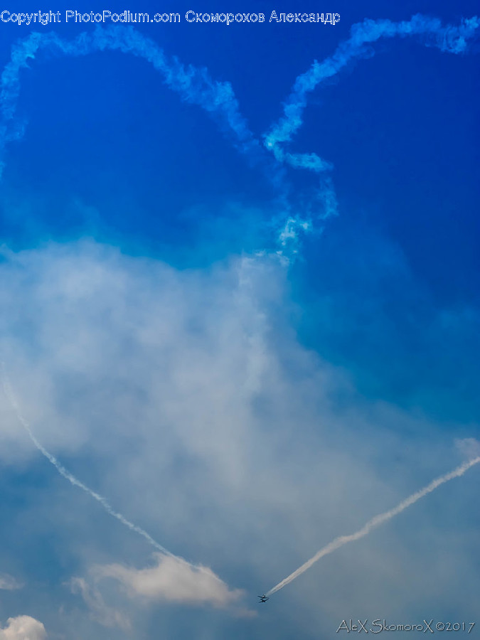 Azure Sky, Cloud, Outdoors, Sky, Cumulus