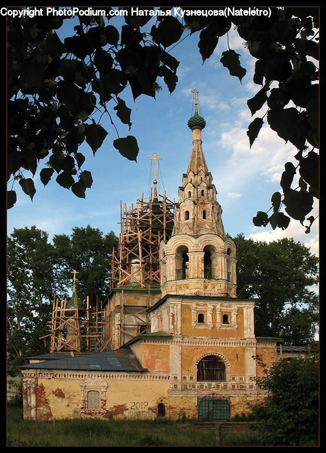 Architecture, Bell Tower, Clock Tower, Tower, Spire, Steeple, Plant