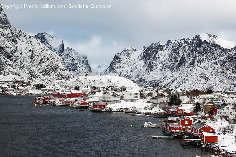 Arctic, Glacier, Ice, Mountain, Outdoors