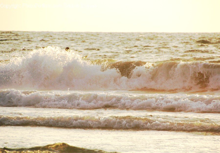 Outdoors, Sea, Sea Waves, Water, Beach