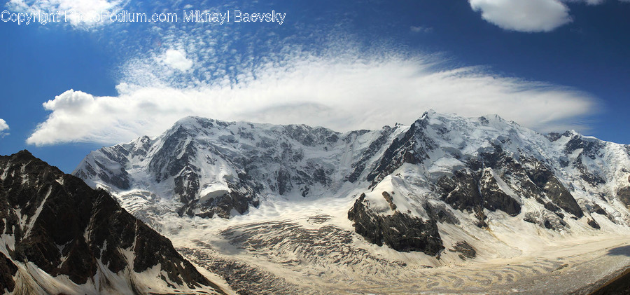 Arctic, Glacier, Ice, Mountain, Outdoors