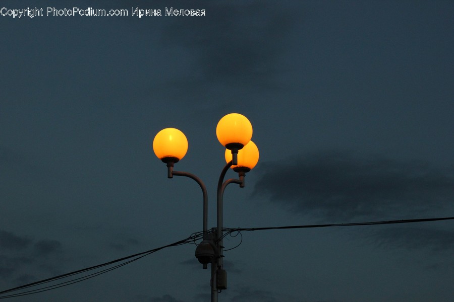 Lamp Post, Pole, Lighting