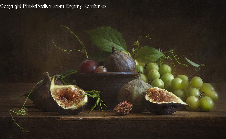 Eggplant, Plant, Produce, Vegetable, Turnip