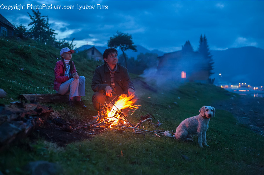 People, Person, Human, Bonfire, Campfire