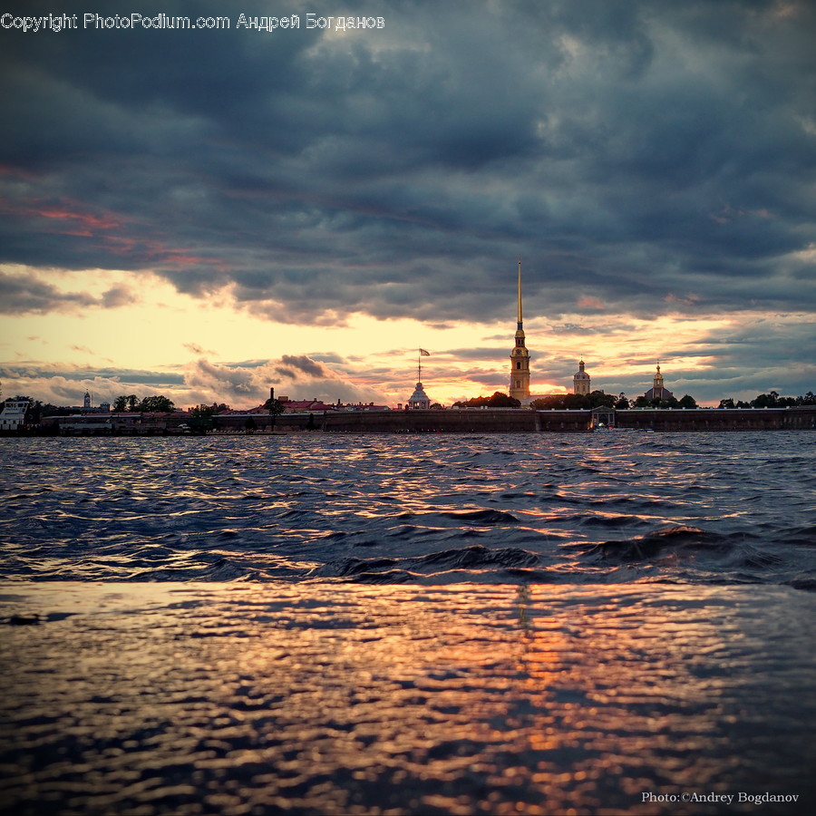 Dawn, Dusk, Red Sky, Sky, Sunrise