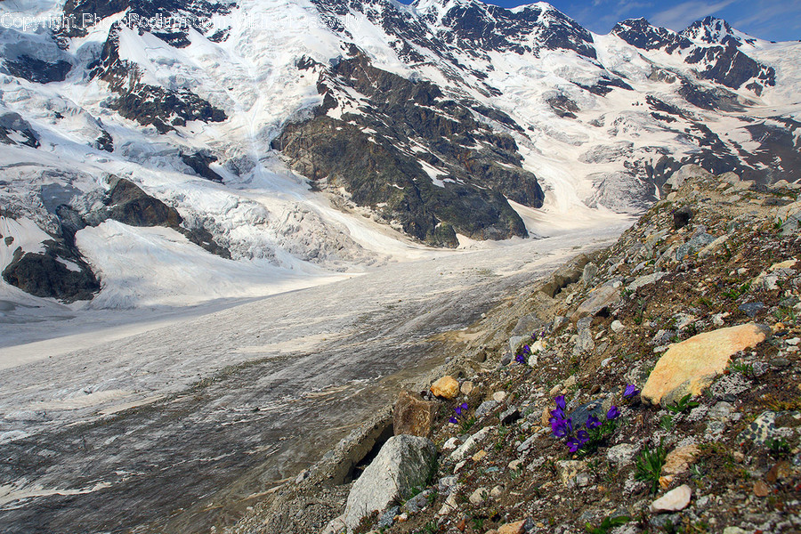 Arctic, Glacier, Ice, Mountain, Outdoors