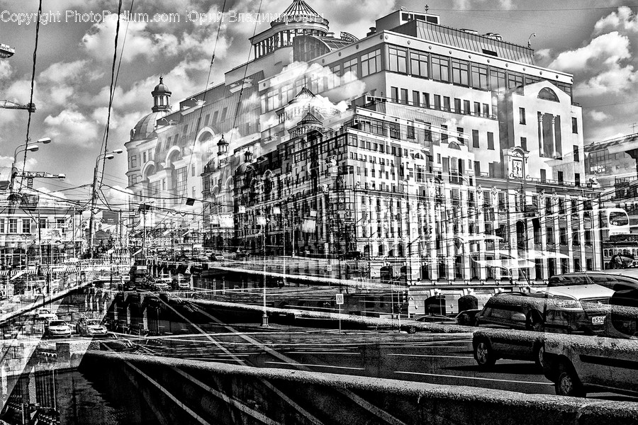 City, Downtown, Urban, Car, Suv