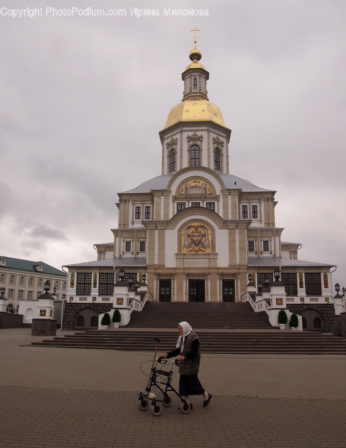People, Person, Human, Architecture, Bell Tower