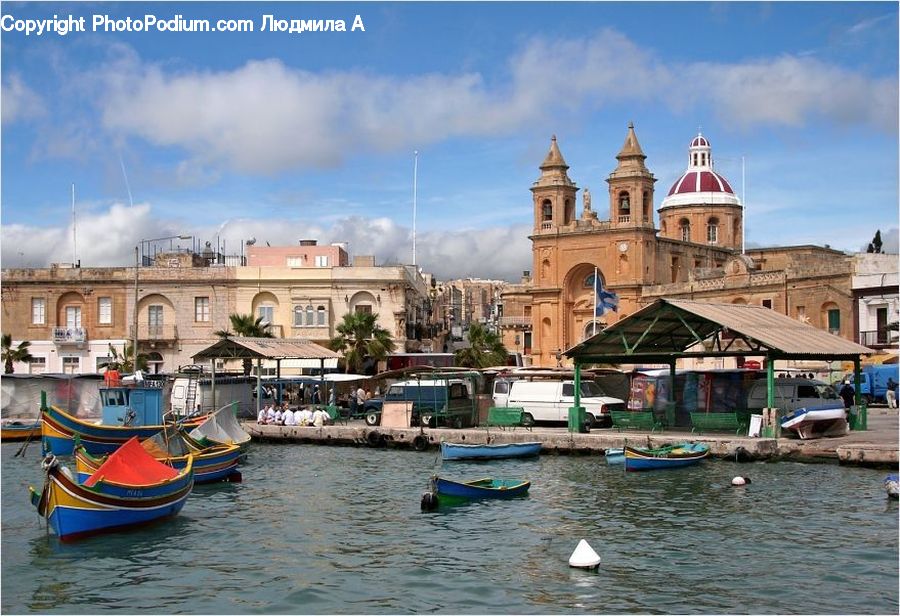 Boat, Watercraft, Harbor, Port, Waterfront, Gondola, Dock