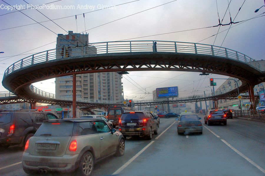 Automobile, Car, Vehicle, Freeway, Road