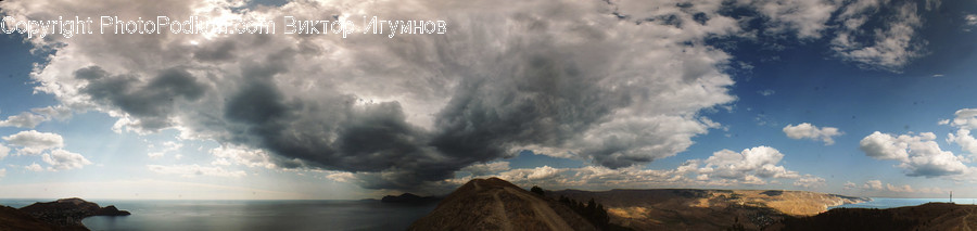 Azure Sky, Cloud, Outdoors, Sky, Cumulus