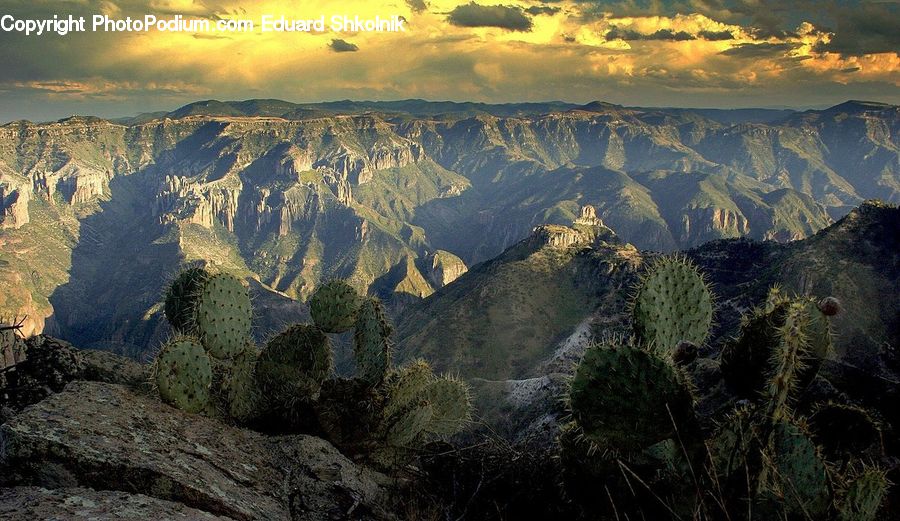 Cliff, Outdoors, Canyon, Valley, Crest, Mountain, Peak
