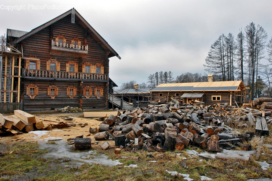 Rubble, Building, Cabin, Shelter, Hut