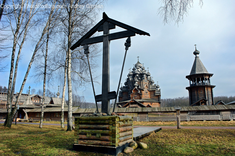 Architecture, Shrine, Temple, Worship, Bell Tower
