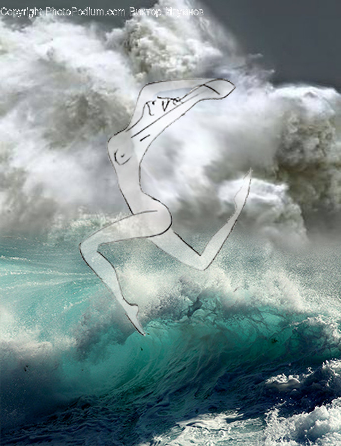 Outdoors, Sea, Sea Waves, Water