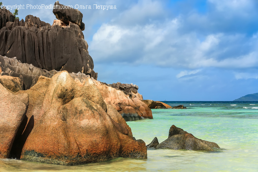 Tomb, Cliff, Outdoors, Rock, Beach