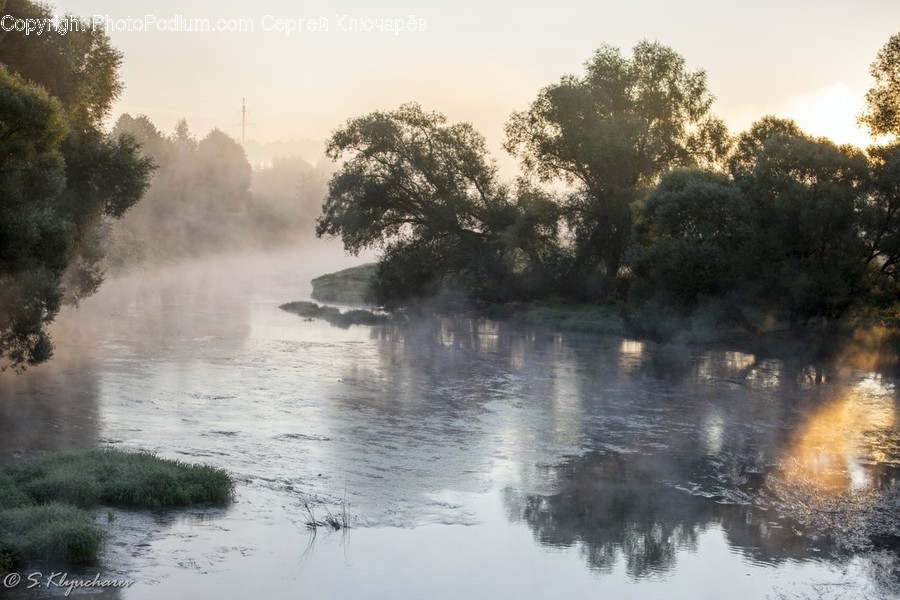 Outdoors, River, Water, Landscape, Nature