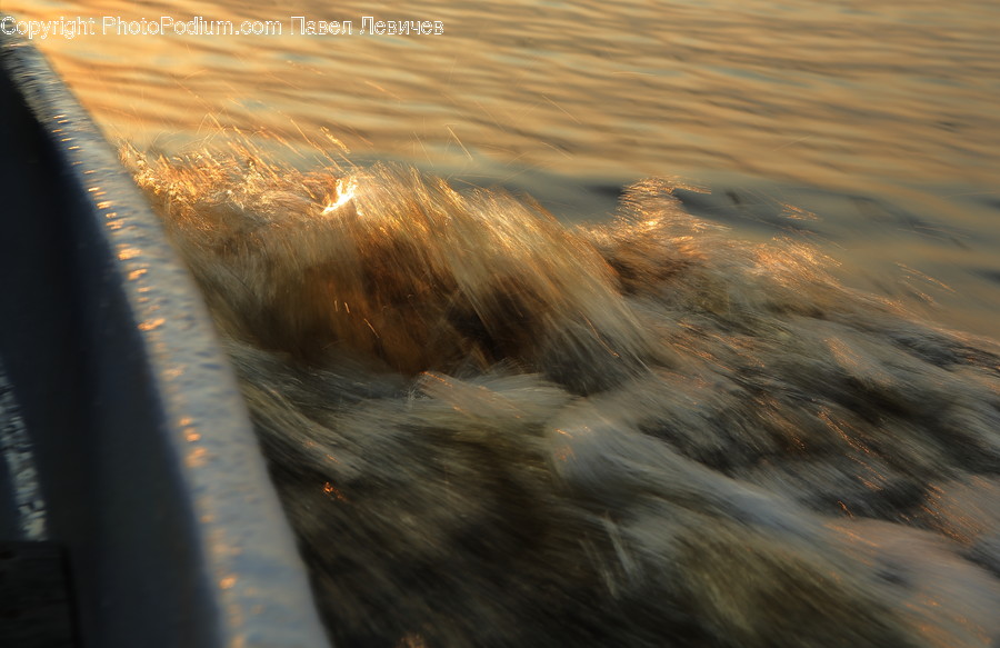 Outdoors, Sea, Sea Waves, Water, Field