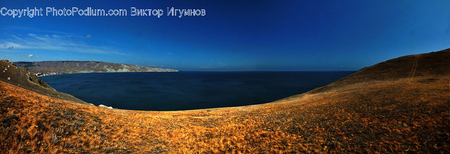Crater, Coast, Outdoors, Sea, Water