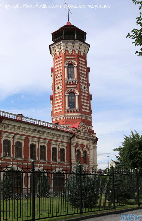 Architecture, Bell Tower, Clock Tower, Tower, Plant