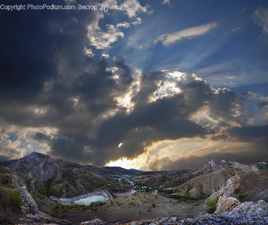 Azure Sky, Cloud, Outdoors, Sky, Landscape