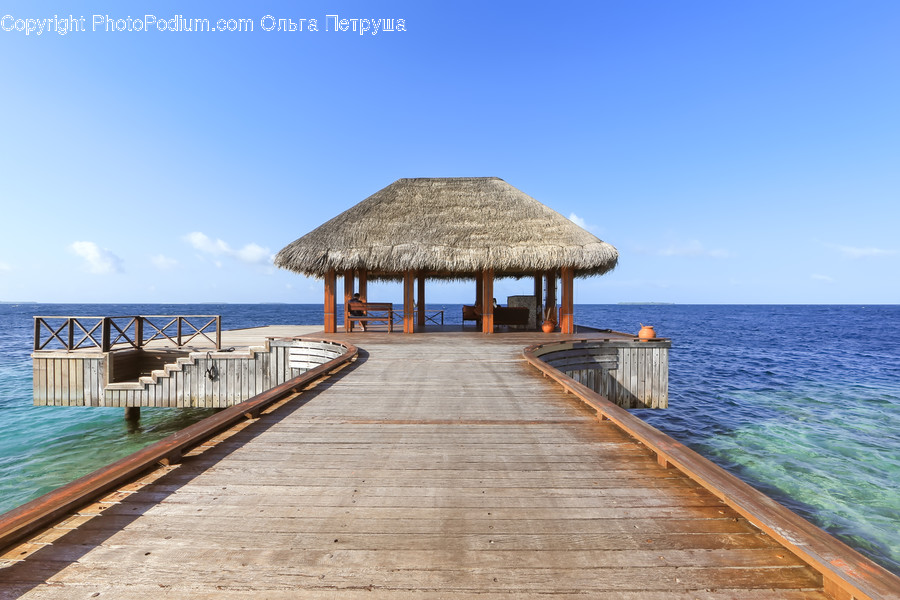 Gazebo, Building, Housing, Villa, Hotel