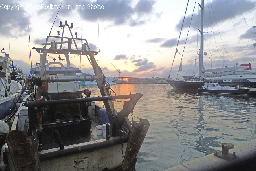 Boat, Watercraft, Yacht, Dock, Port