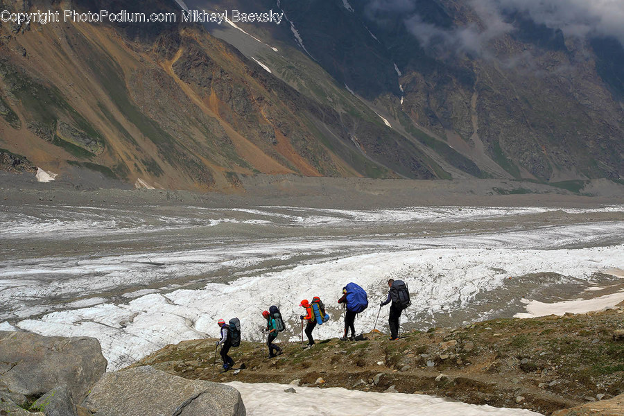 Arctic, Glacier, Ice, Mountain, Outdoors