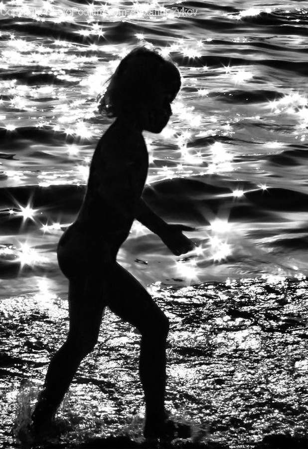 People, Person, Human, Silhouette, Water