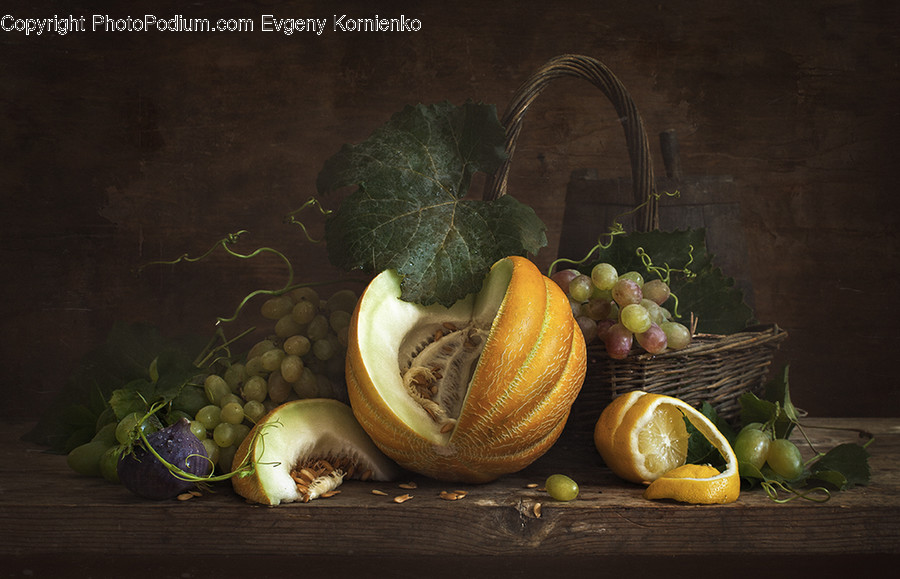 Citrus Fruit, Fruit, Orange, Art, Painting