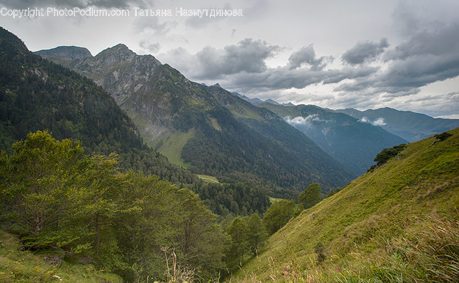 Crest, Mountain, Outdoors, Peak, Mountain Range