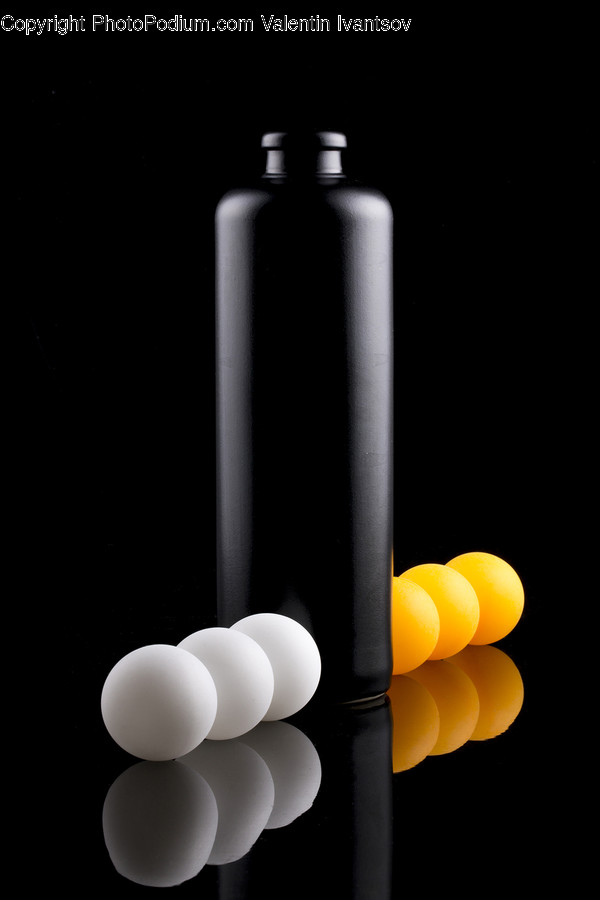 Bottle, Candle, Sphere, Column, Pillar
