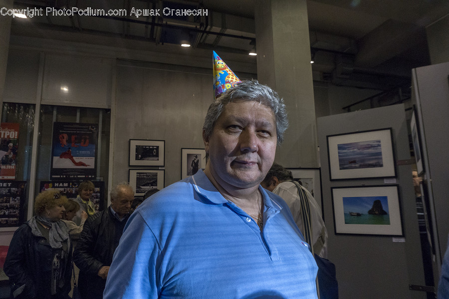 Hat, Party Hat, People, Person, Human