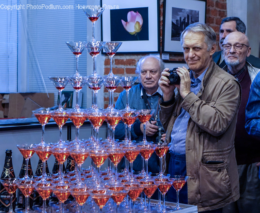 People, Person, Human, Glass, Factory