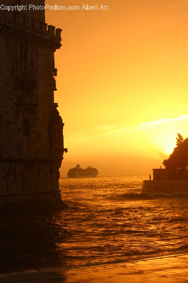 Dusk, Outdoors, Sky, Sunlight, Sunrise
