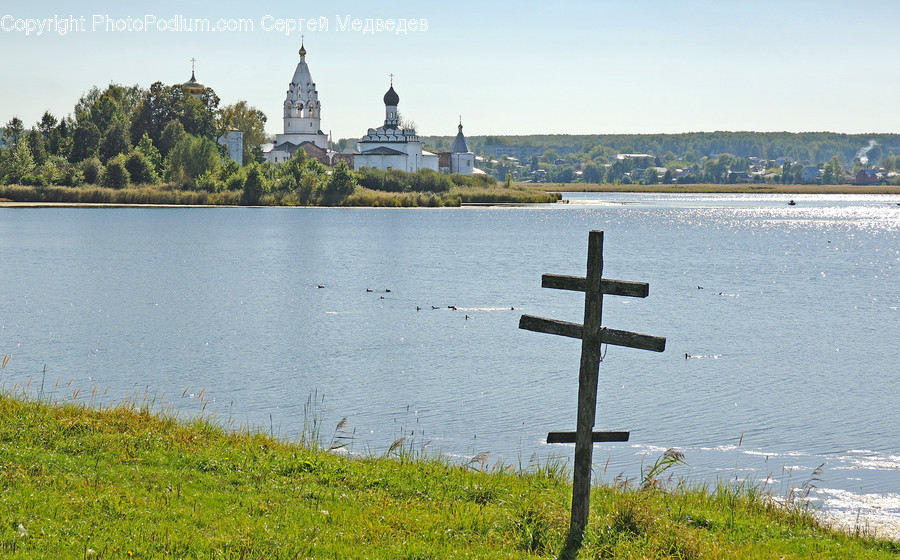 Cross, Architecture, Castle, Fort, Cathedral