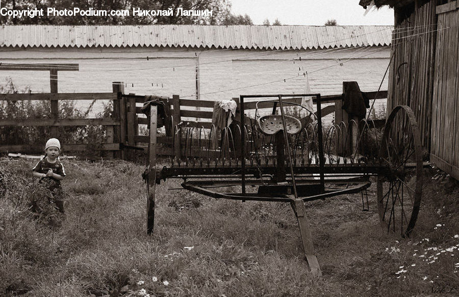 Bicycle, Bike, Vehicle, Child, Kid, Bench, Chair