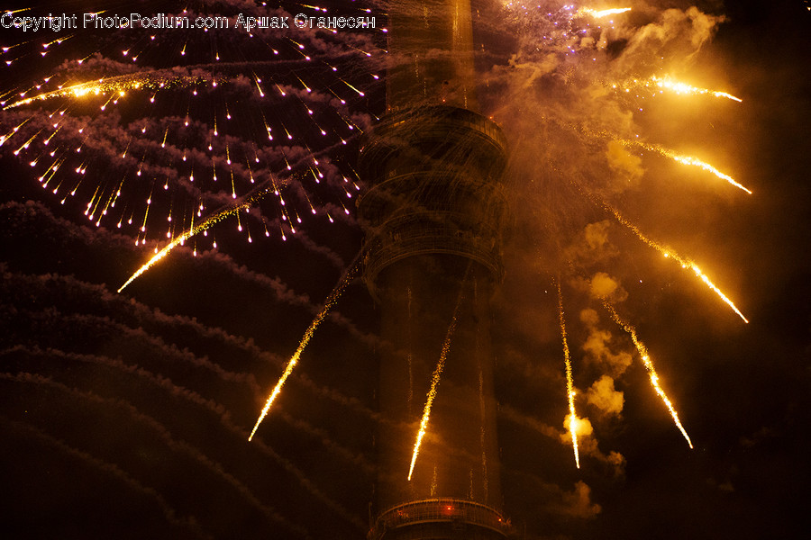 Fireworks, Night