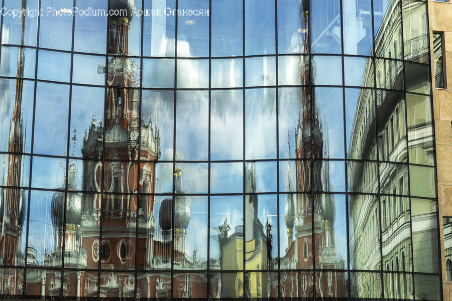 Building, City, Downtown, Urban, Architecture