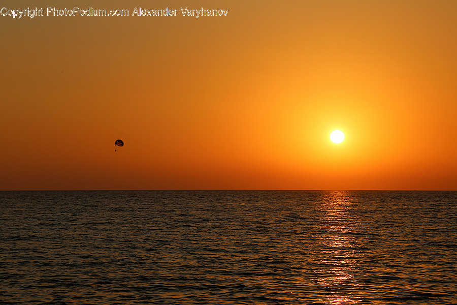Sun, Dusk, Outdoors, Sky, Sunlight